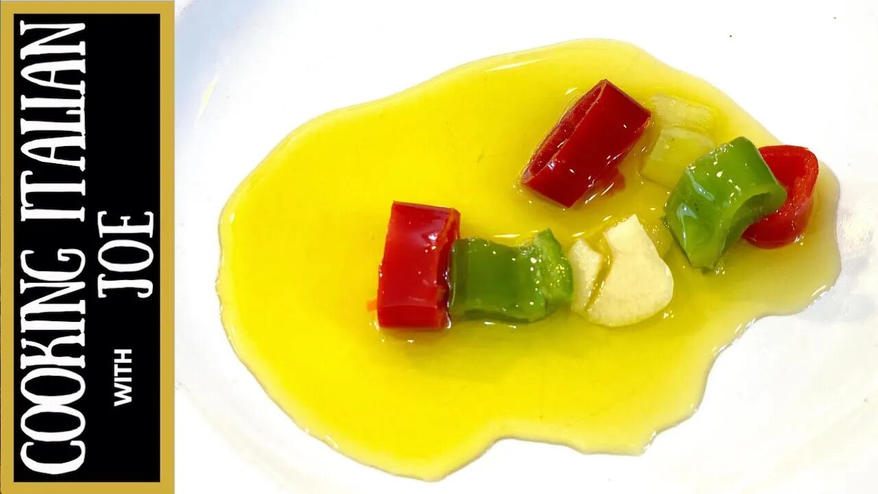Hot Spicy Chili Pepper Oil | Cooking Italian with Joe