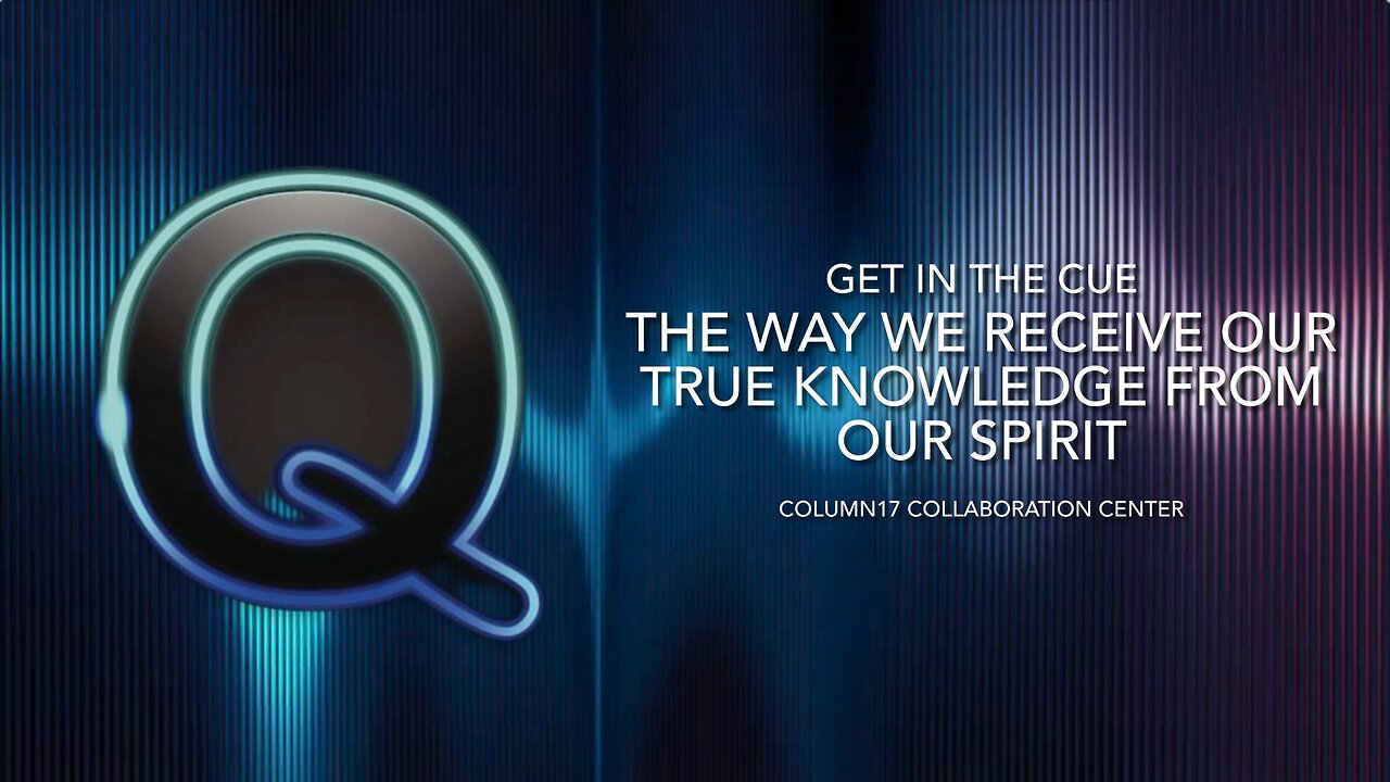 The way we receive our true knowledge from our ￼Spirit…