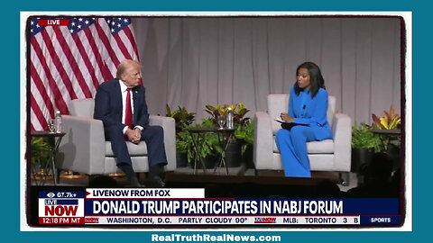 🇺🇸🎙️ President Trump Has a Tense Discussion With ABC's Nasty and RUDE Rachel Scott at the NABJ Forum in Chicago