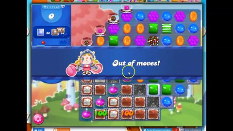 Candy Crush Level 5828 Talkthrough, 21 Moves 0 Boosters