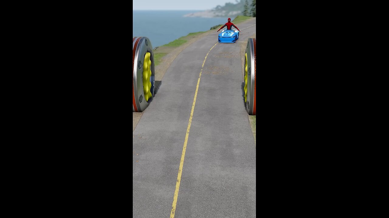 BeamNG Cars VS 😱🤯 PSN Experiment