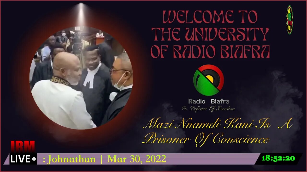 Welcome To The University Of Radio Biafra | Hausa-Service | Host: Johnathan | Mar 30, 2022
