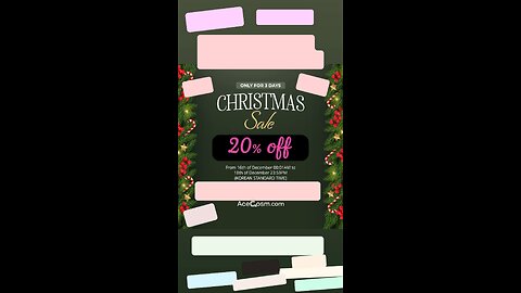 AceCosm Christmas 20% Sale On All Skincare Products Use Code LAURIE10 20% #skincareproducts #diy #fy