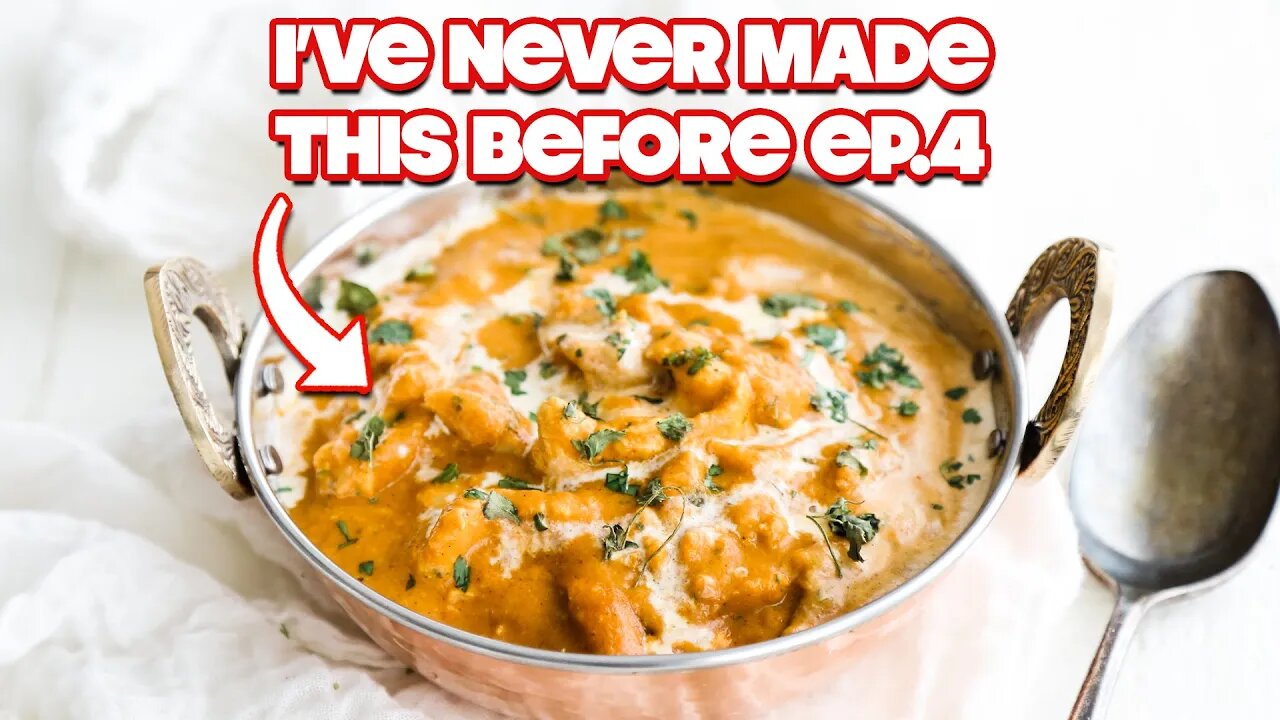 Professional Chef Makes Chicken Makhani (Butter Chicken) For the FIRST time.