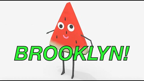 Happy Birthday BROOKLYN! - WATERMELON Birthday Song