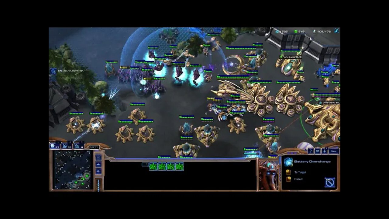 Session 6: Starcraft II (Random vs 3 Elite AI) - -