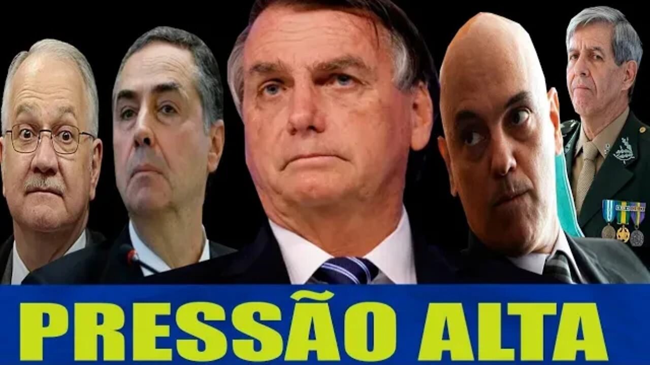 AGORA!! BOLSONARO RESPONDE PROIBIÇÃO DE ALEXANDRE DE MORAES - BARROSO E FACHIN SOB PRESSÃO