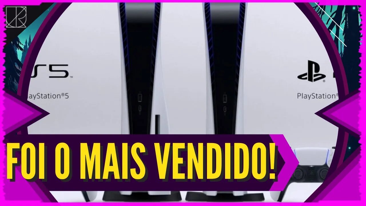 PlayStation 5, o CONSOLE MAIS VENDIDO da HISTÓRIA EM POUCO TEMPO! PS5 DISPARA!