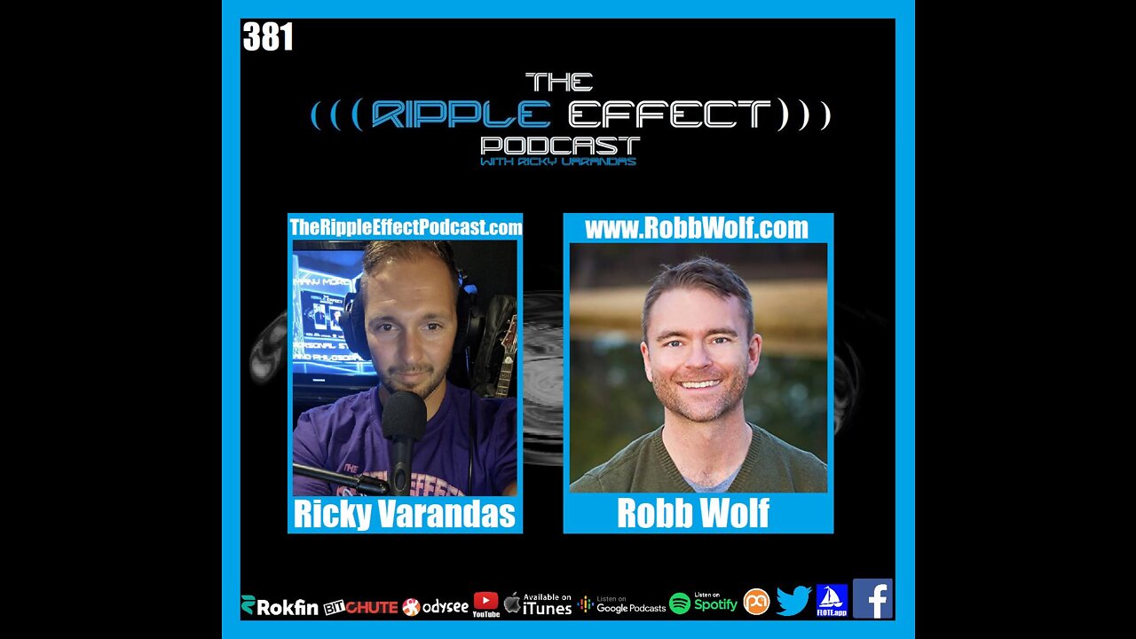 The Ripple Effect Podcast #381 (Robb Wolf | Big-Food, Big-Pharma & The Big Lies)