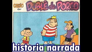 Cascão em-Dublê de porco | Gibis do Rapha