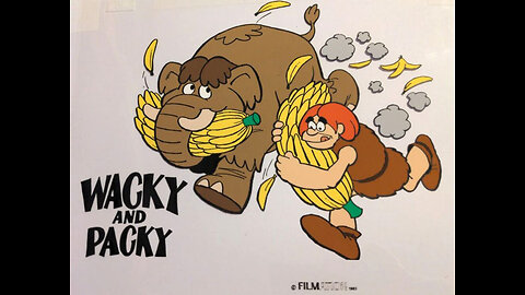 Wacky and Packy ( Full Cartoon ) 1975