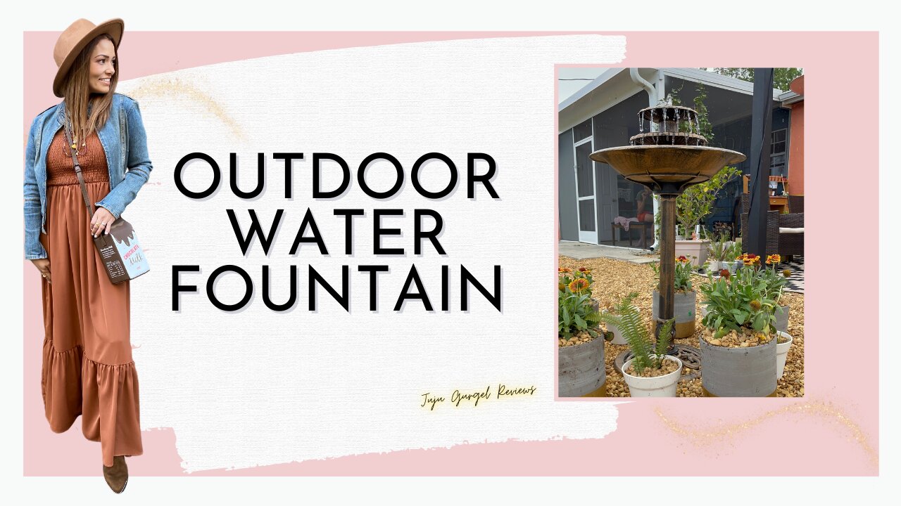 backyard water fountain review