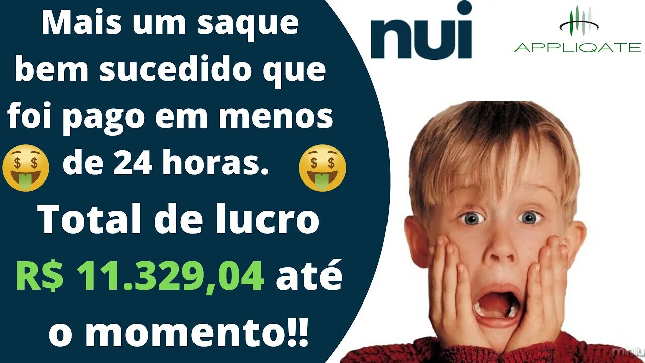 NUI SOCIAL - Mais um saque de U$ 102.53 que foi pago em menos de 24 horas!!