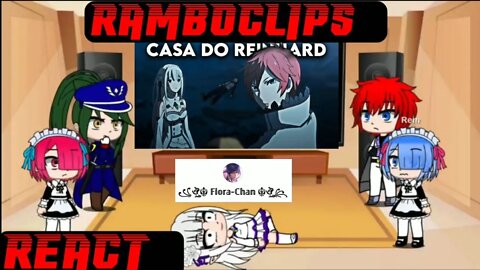 Re zero React, Se o Subaru fosse a casa do Reinhard #anime