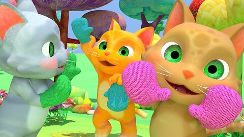 Kitty Cat Song - Nursery Rhymes & Kids Songs