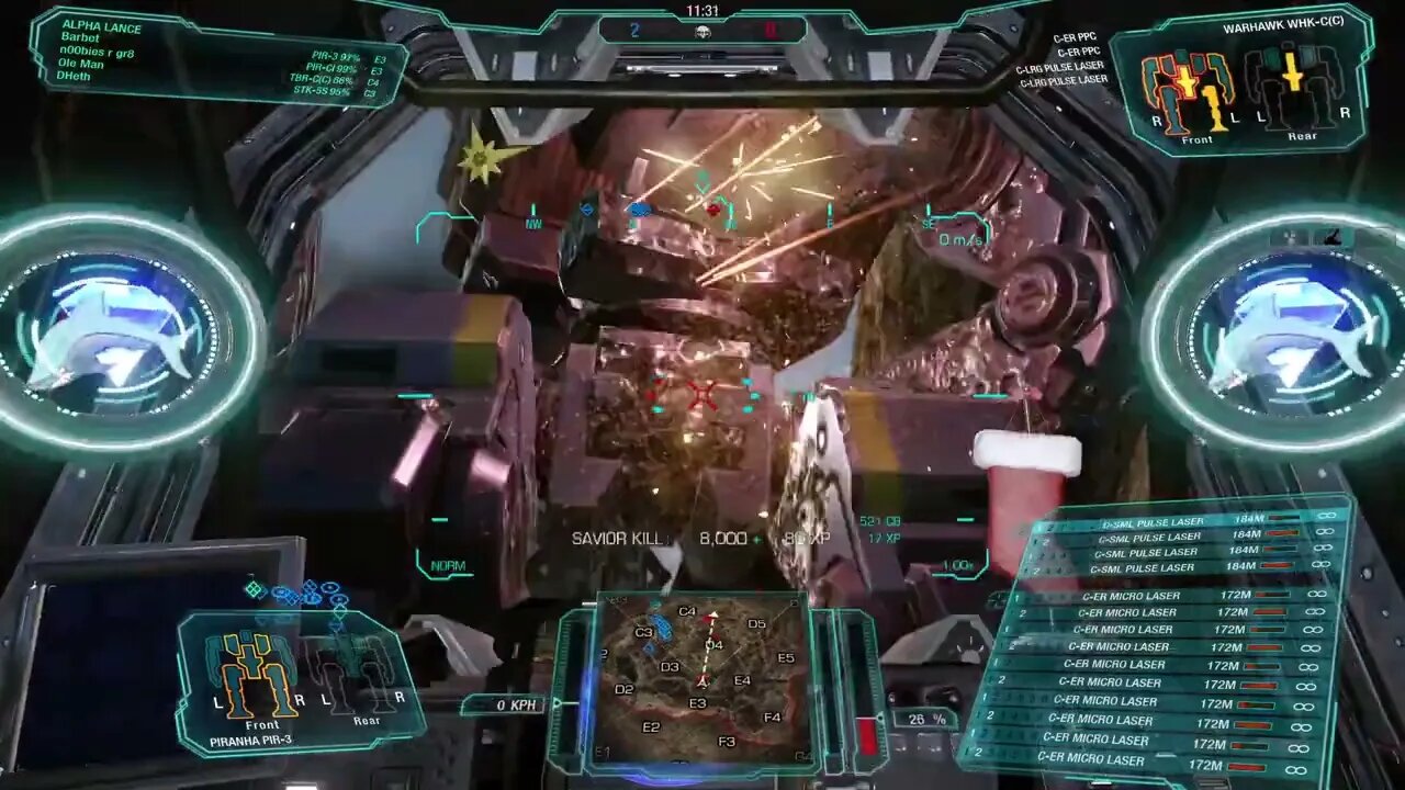 still dicking with our pirannas