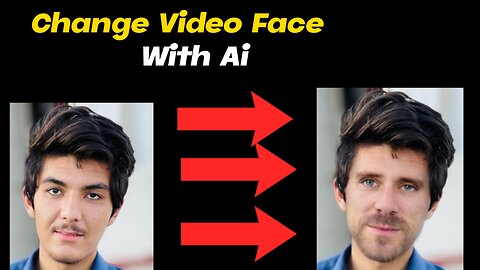 HOW TO CHANGE VIDEO FACE FREE USING Ai|FACE CHANGER NO APP|tech deo pashto