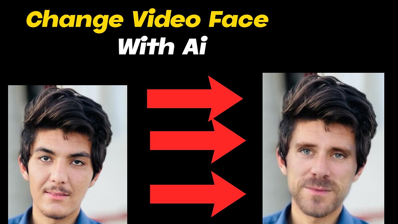 HOW TO CHANGE VIDEO FACE FREE USING Ai|FACE CHANGER NO APP|tech deo pashto