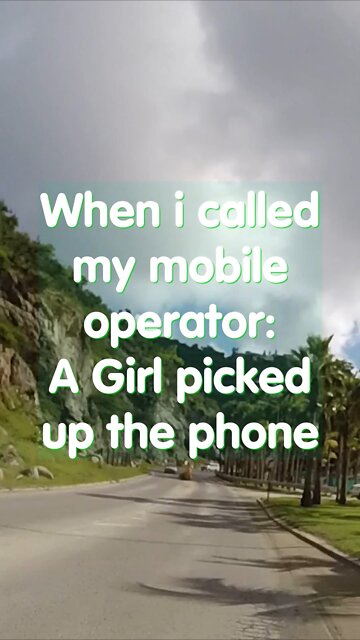 Joke. Mobile perator