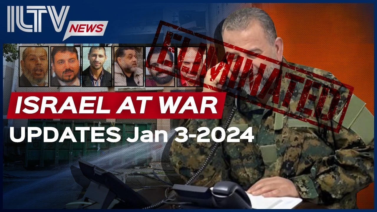 Israel Daily News – War Day 89, January 03, 2024