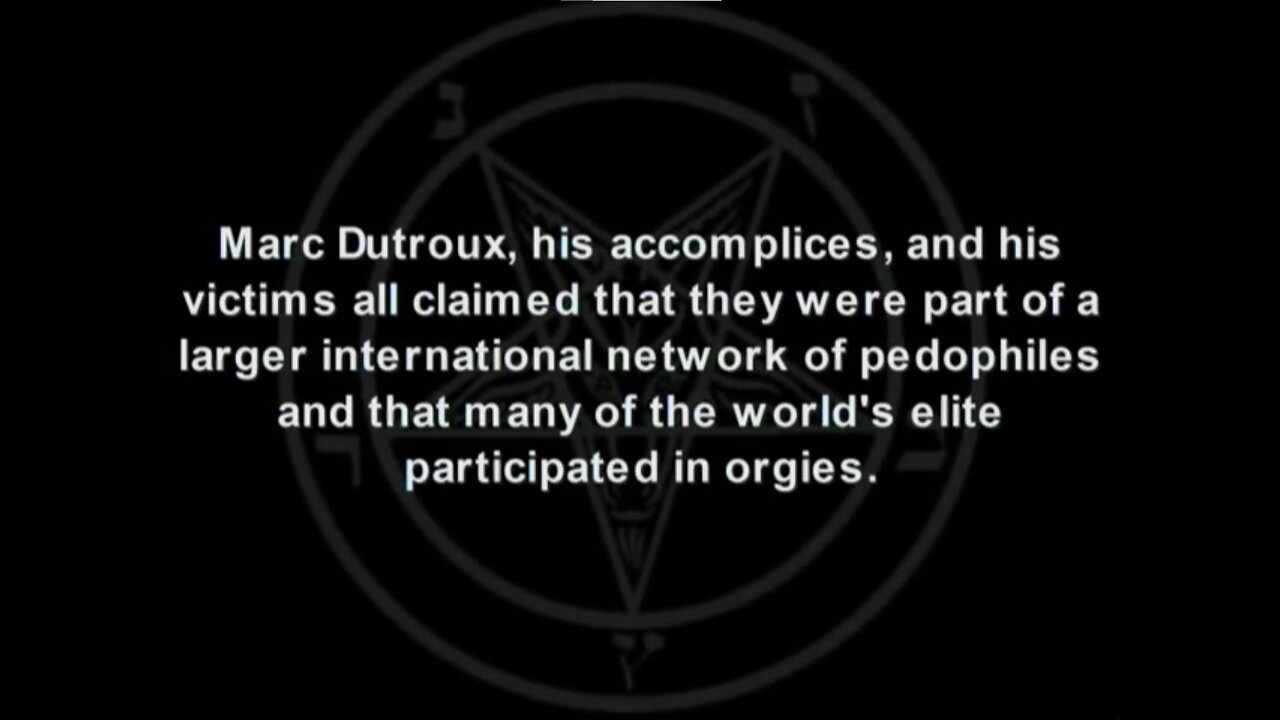 Programmed To Kill/Satanic Cover-Up (Marc Dutroux)