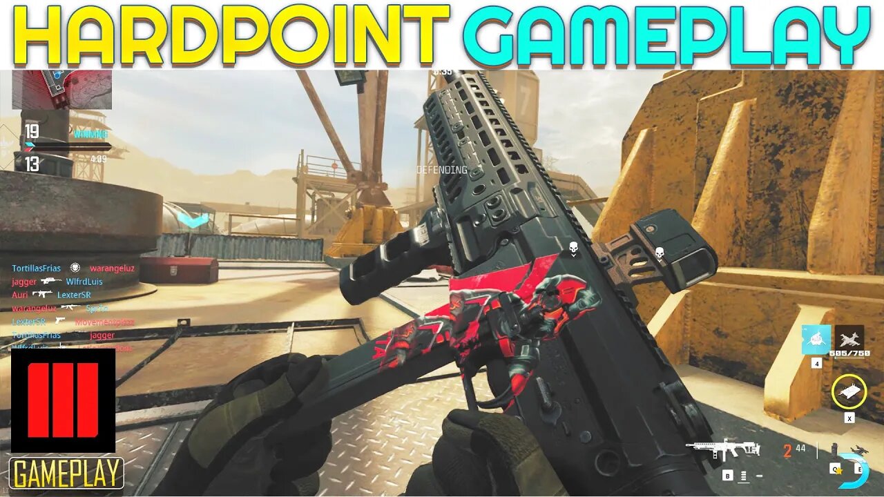 Call of Duty Modern Warfare 3: Multiplayer Hardpoint Gameplay | No Commentary | AMR9