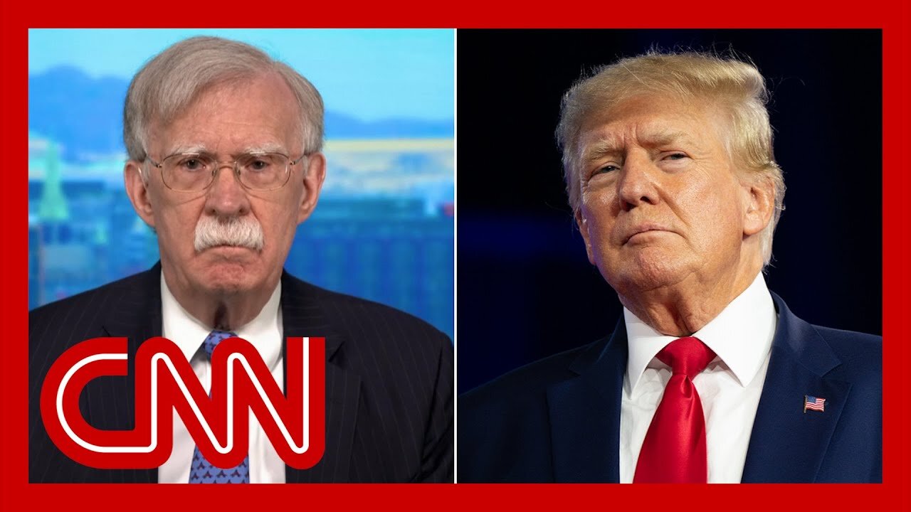 Bolton reacts to Trump's post that he expects to be arrested