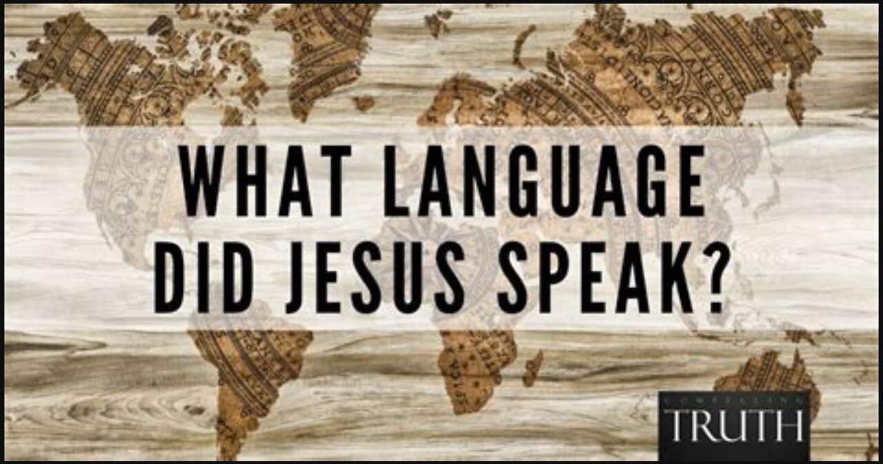 What language did Jesus speak