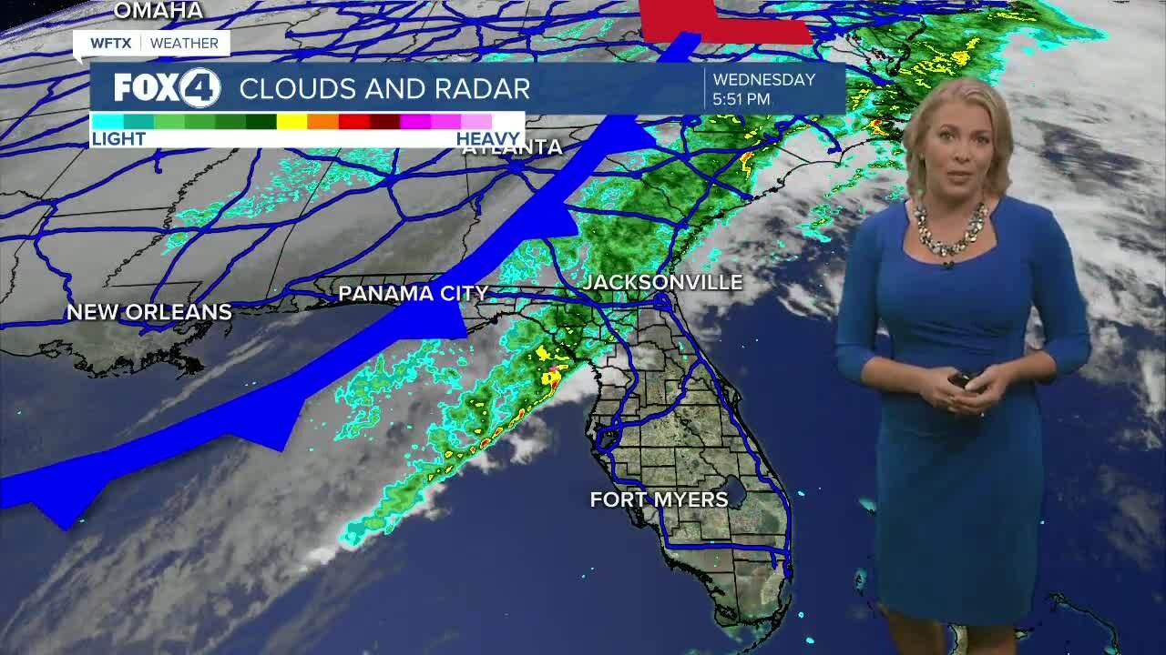 Scattered Showers Headed to SWFL