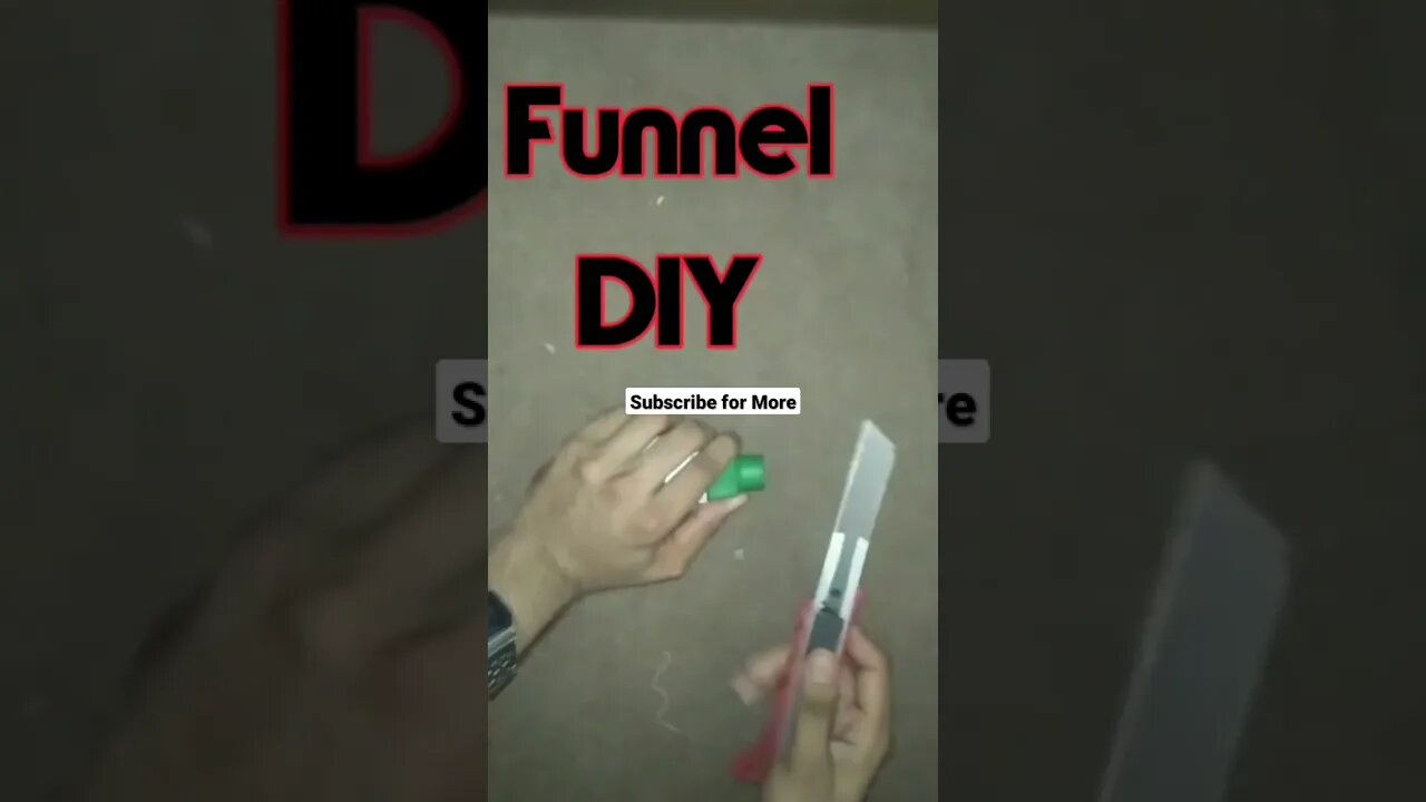 Funnel DIY #Shorts, #qisaqtech