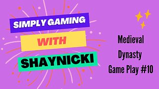 Medieval Dynasty Game Play #10 Survival Mode