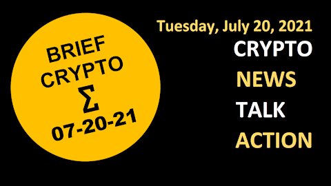 Crypto News Talk Action 20 July Bitcoin BTC Ethereum ETH Cardano ADA Solana SOL DOT