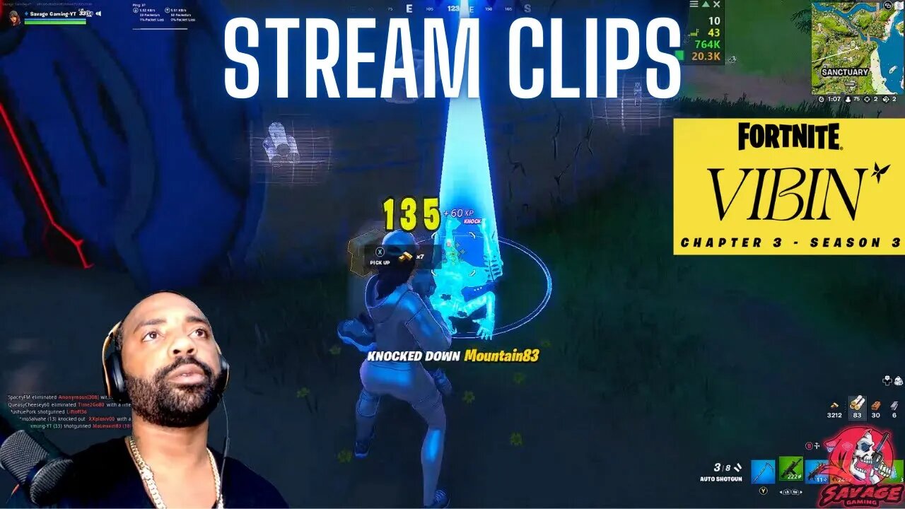 FORTNITE [LIVE] STREAM CLIPS CHAPTER 3 SEASON 3