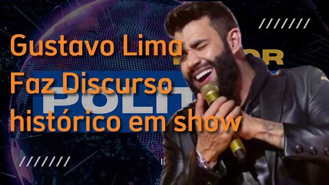 Gustavo Lima Faz Discurso histórico em show em Brasília