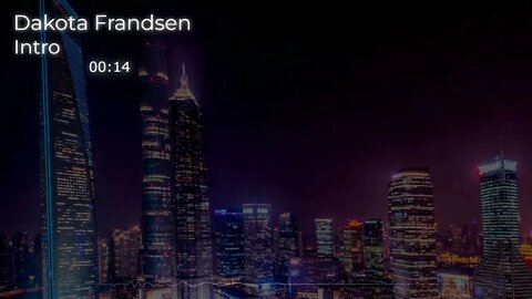 intro - Dakota Frandsen