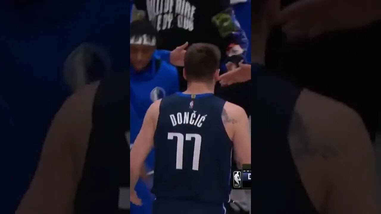 Luka Doncic BEATS the BUZZER!👀 #shorts