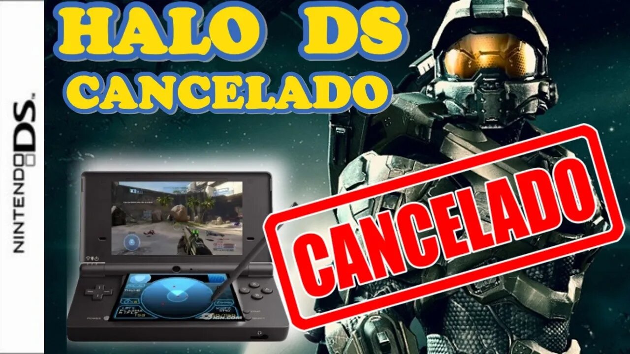 CANCELADO HALO DS - NINTENDO DS