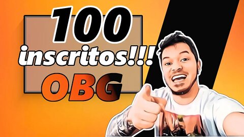 100 inscritos, chegamos obrigado família, vou mostrar meus índices