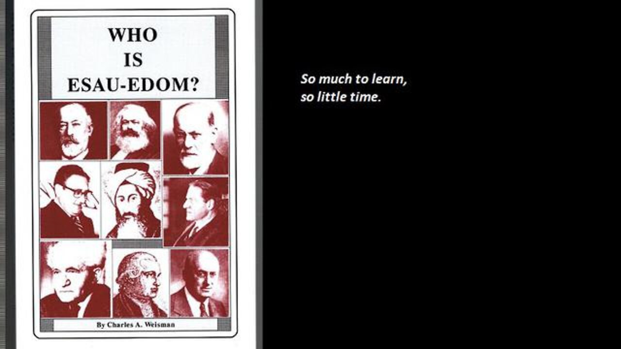 Who is Esau-Edom book lesson with scriptural supports