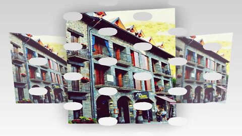 Broto en Huesca, España