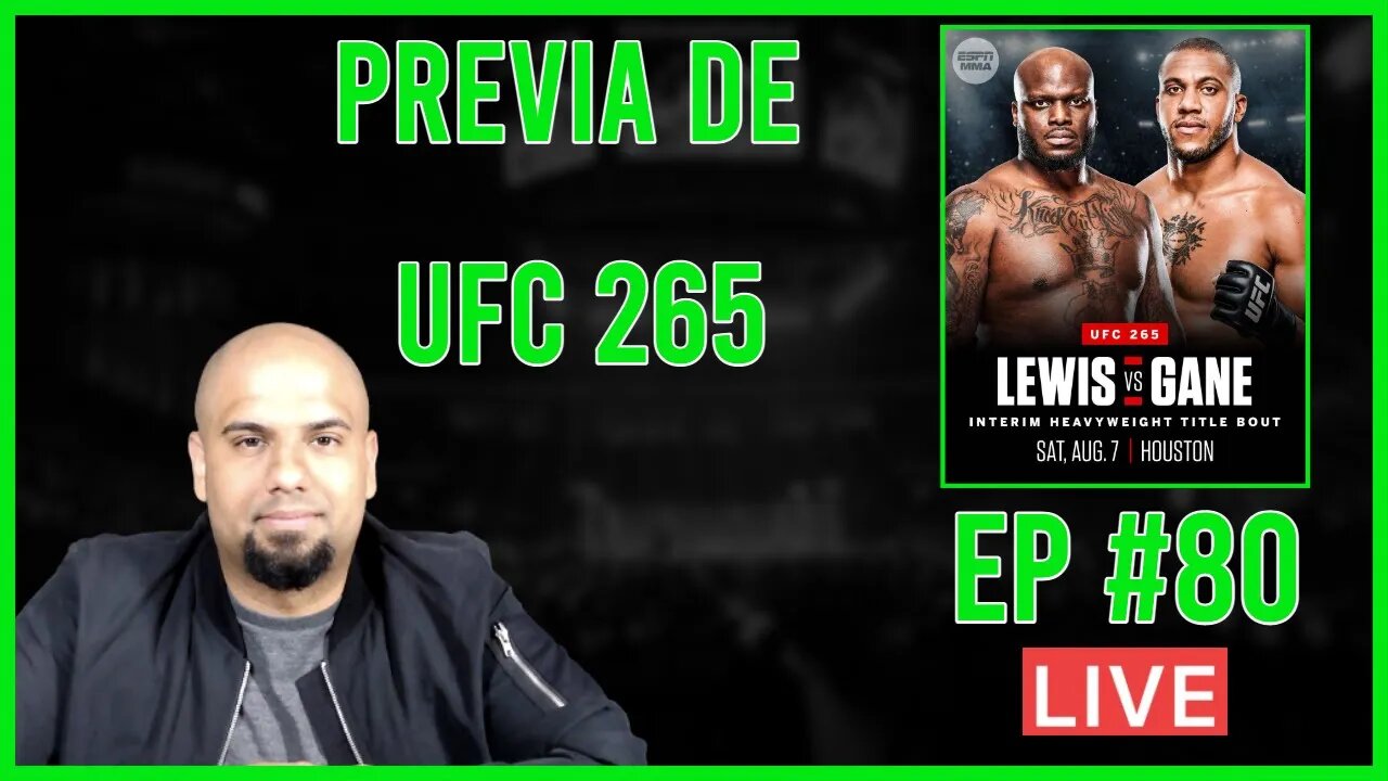 Previa de UFC #265- EP #80