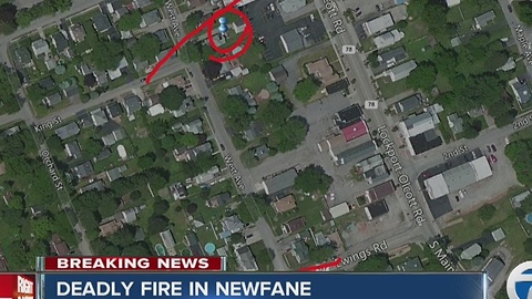 Deadly fire in Newfane closes roads