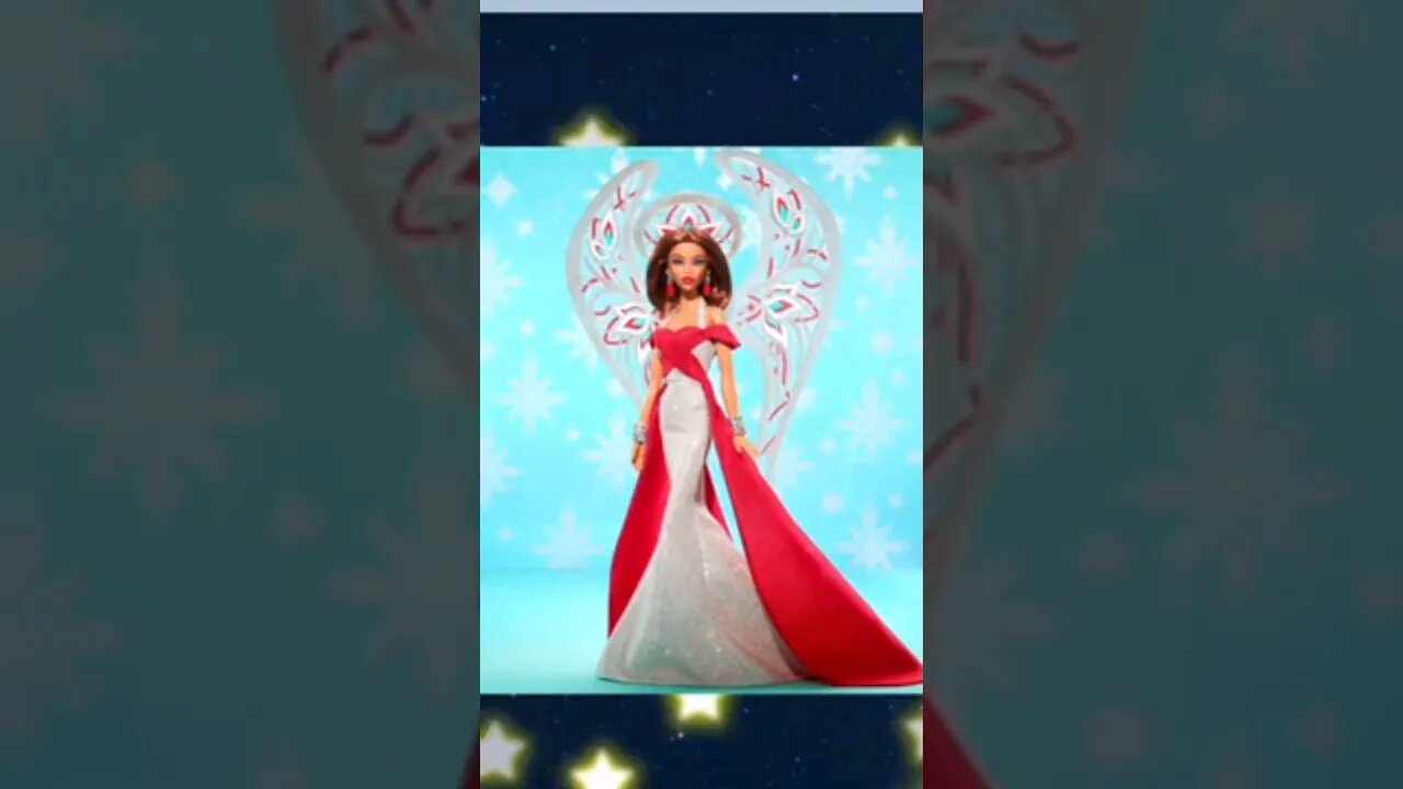 "Snowflakes Are White X Aquas Are Blue X Barbie X Bob Mackie Bring"Devil Angel Barbie To You🤍💃♥️☃️