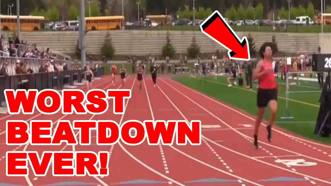 SHOCKING video shows TRANSGENDER runner putting the WORST BEATDOWN on girls YOU'VE EVER SEEN!