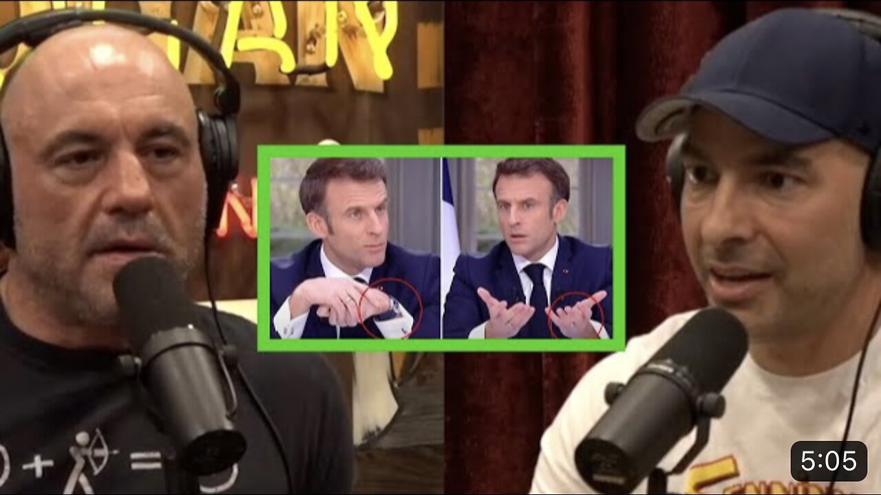 Protests in France and Macron Taking His Watch Off