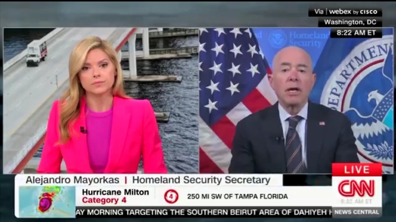 DHS Secretary Blames Misinformation For Demoralizing FEMA Workers