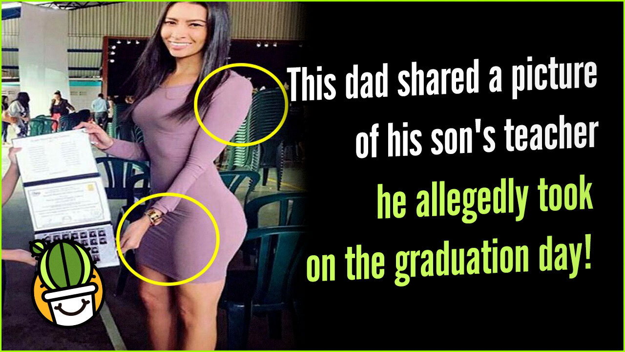 This Dad Shared A Picture Of His Son's Teacher