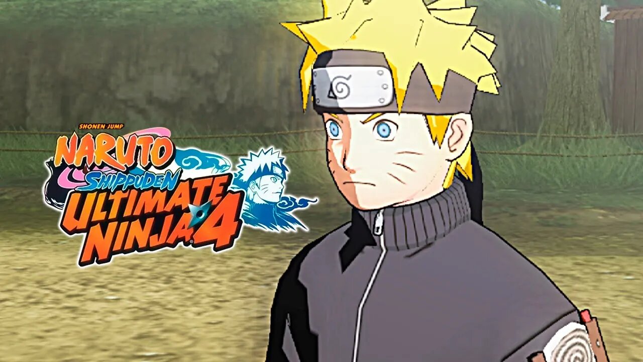 NARUTO SHIPPUDEN ULTIMATE NINJA 4 (PS2) #13 - Mais gameplay do Naruto 4 de PS2! (Legendado em PT-BR)