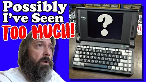 Does this OLD Military Laptop Contain TOP SECRET Intel? | GRiD 1755 FIRST POWER UP in 25 YEARS!