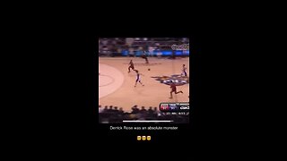Derrick Rose with a Disgusting Slam
